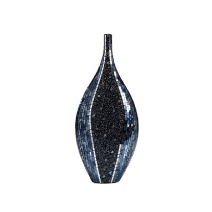 IL70251  Sapphire Mosaic Vase Tall